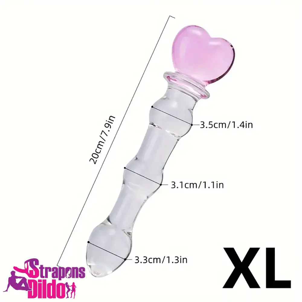 5.1in 6.5in 7.7in 7.9in Glass Crystal Dildo For Female Adult Sex Love Strap ons Dildo