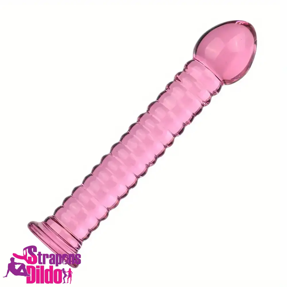 7.09in 7.28in 7.48in Clear Unisex Glass Crystal Dildo For G Spot Unisex Strap ons Dildo