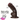 6.29in 8.26in 10.43in Ebony Silicone Soft Real Uncut Dildo For Adult Toy Strap ons Dildo