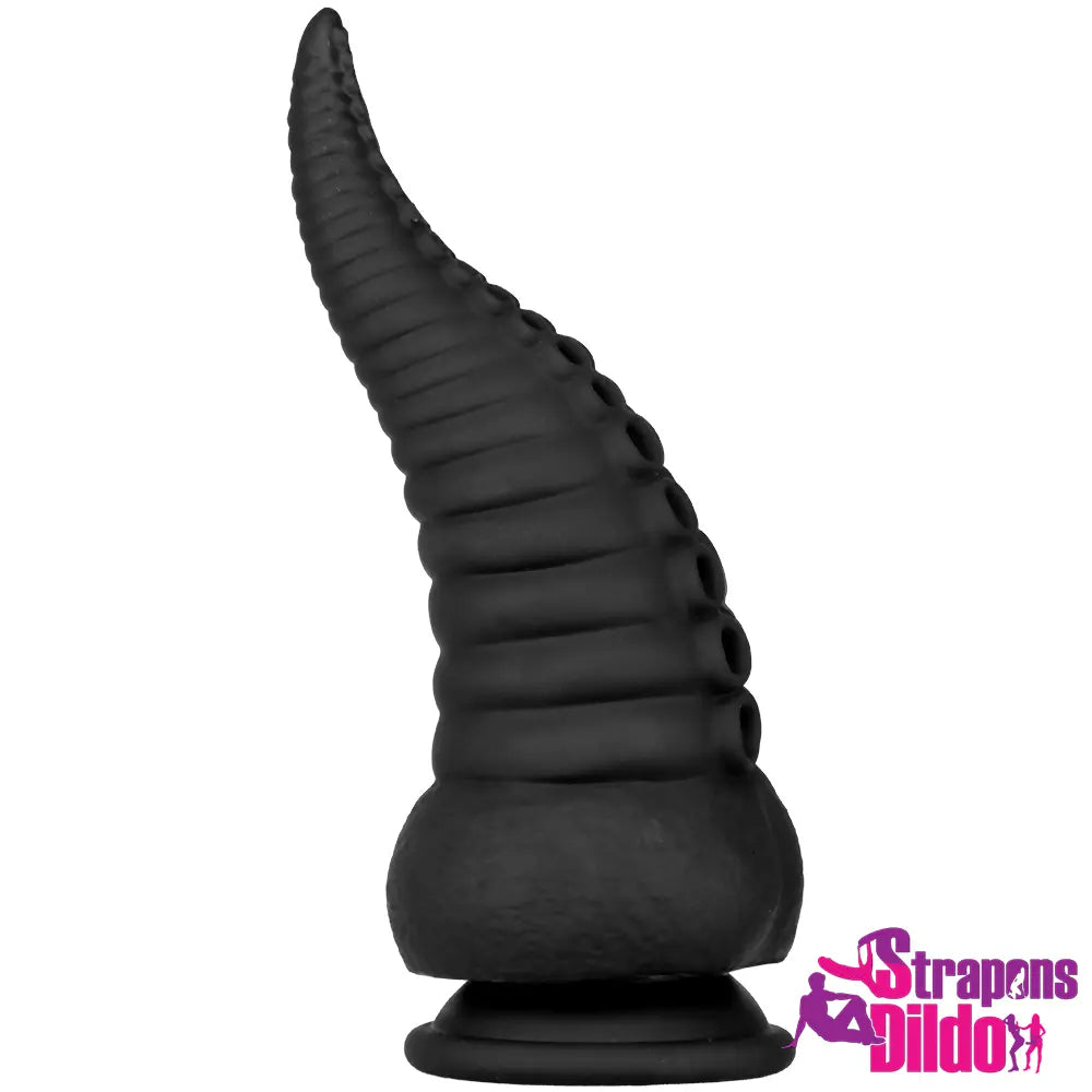 8.07in Silicone Octopus Tentacle Suction Cup Soft Anal Large Dildo - Strap ons Dildo