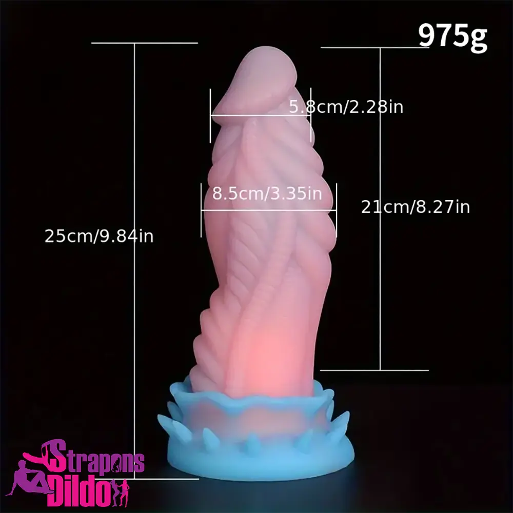 7.87in 9.84in Super Soft Dragon Silicone Animal Monster Penis Anal Dildo Strap ons Dildo