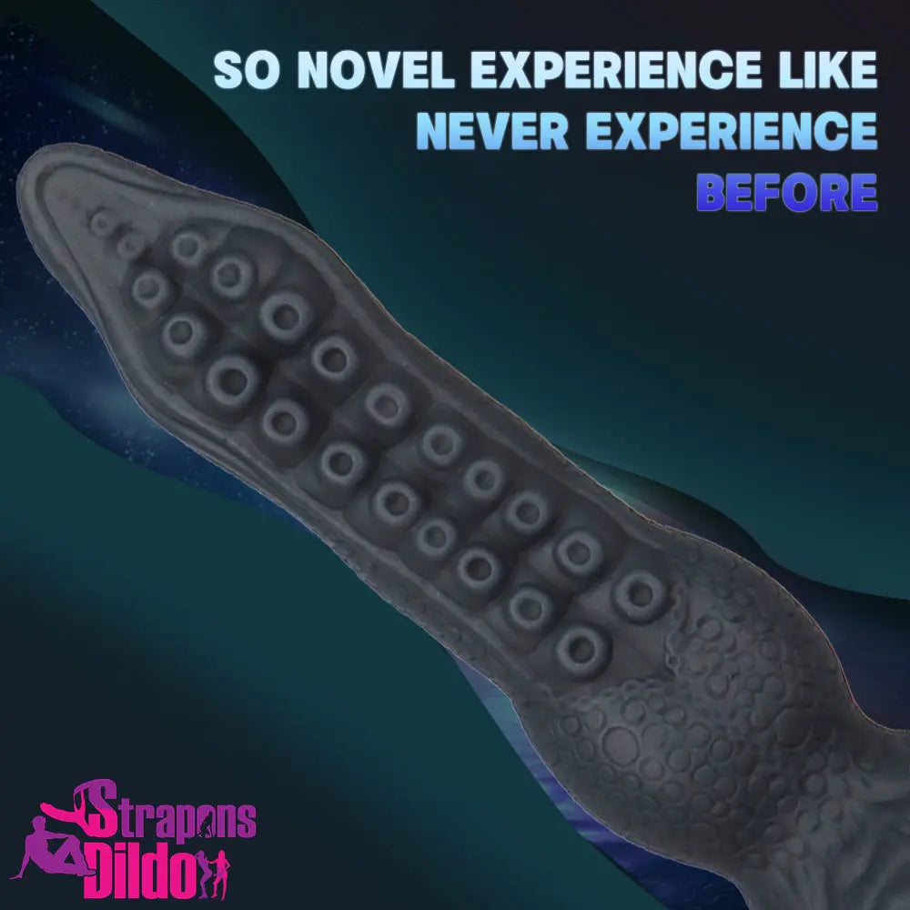 7.08in 9.06in 10.24in 11.81in Octopus Tentacle Silicone Soft Fantasy Dildo Strap ons Dildo