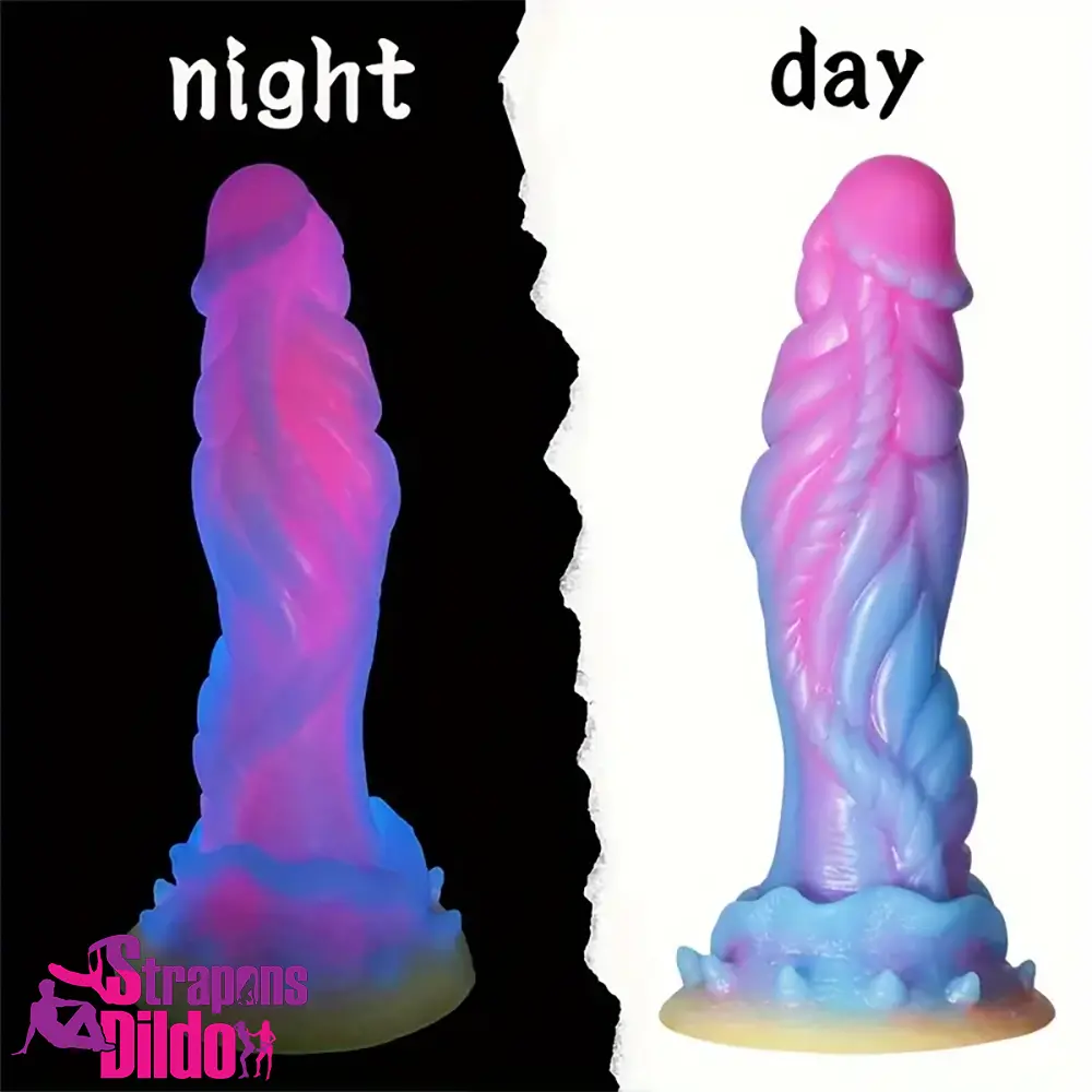 8.6in Silicone Soft Monster Dildo Big Female Masturbator For Women Men Strap ons Dildo