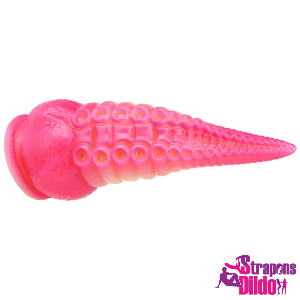 8.07in Fantasy Silicone Soft Large Tentacle Octopus Dildo Clitoris For Sex - Strap ons Dildo