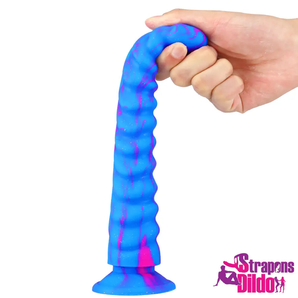 8.58in Silicone Soft Fantasy Large Dildo Penis Vagina Anal Butt Plug - Strap ons Dildo