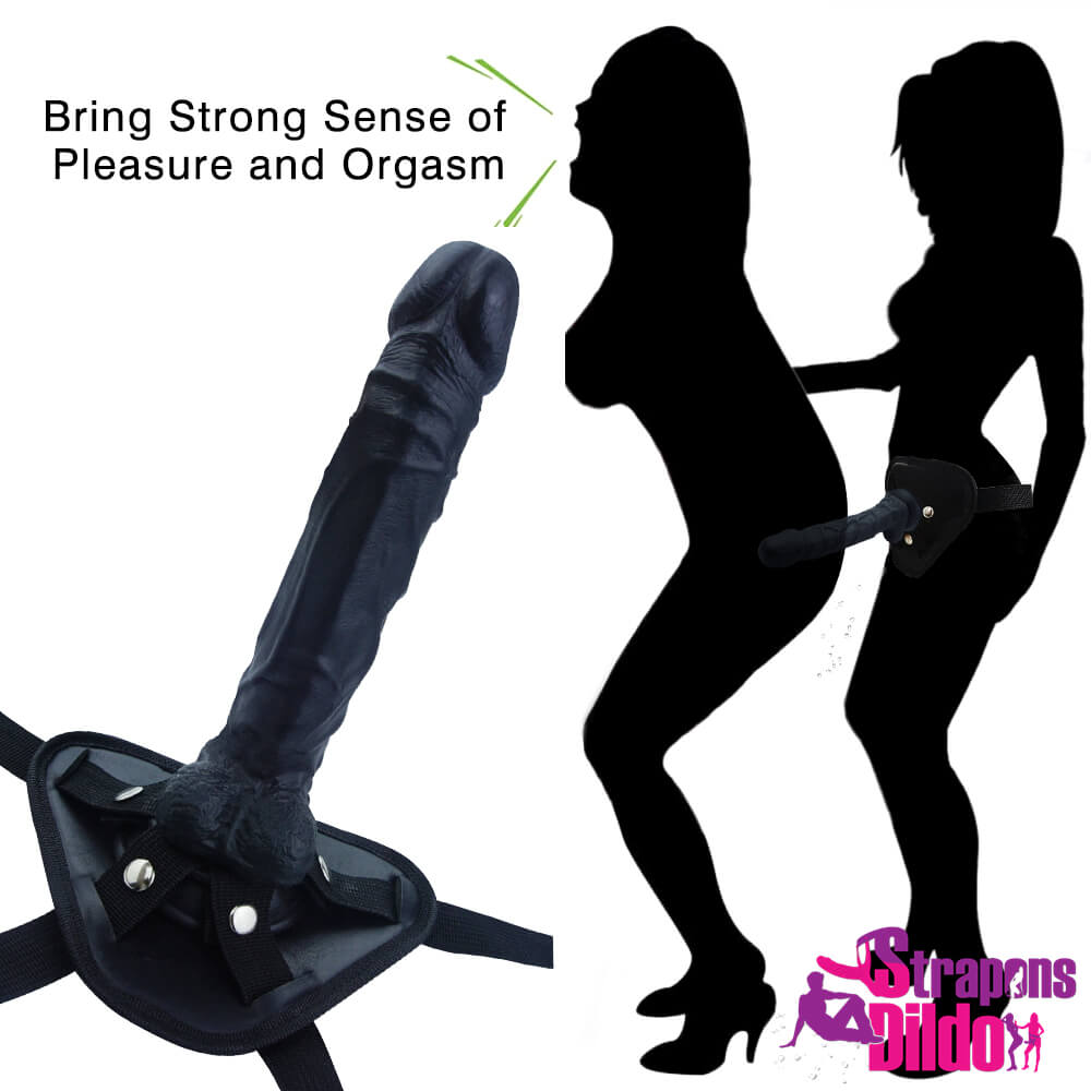 10.24in Adjustable Belt Strap on Harness Dildo For Women Sex - Strap ons Dildo