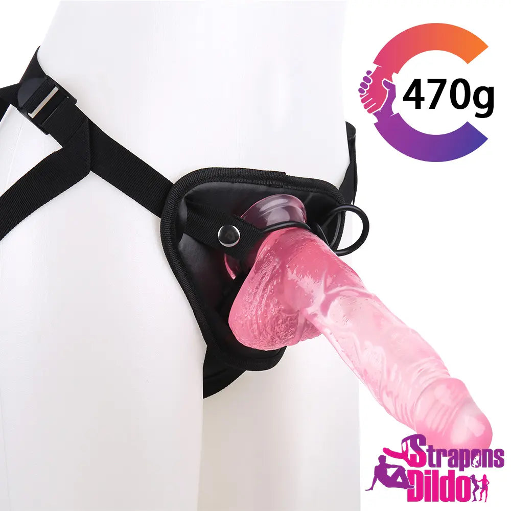 8.66in Real Big Hands-Free Strap On Dildo For Women Men Couples - Strap ons Dildo