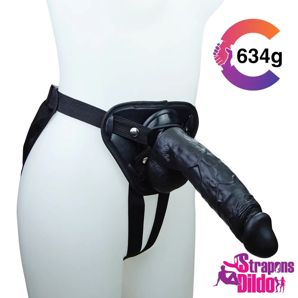 9.05in Premium Harness Belt Strap On Dildo For Women Couples - Strap ons Dildo