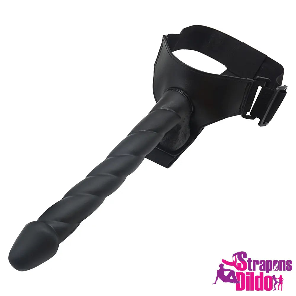 12.6in Realistic Skin Texture Long Strap on Dildo With Powerful Sucker - Strap ons Dildo