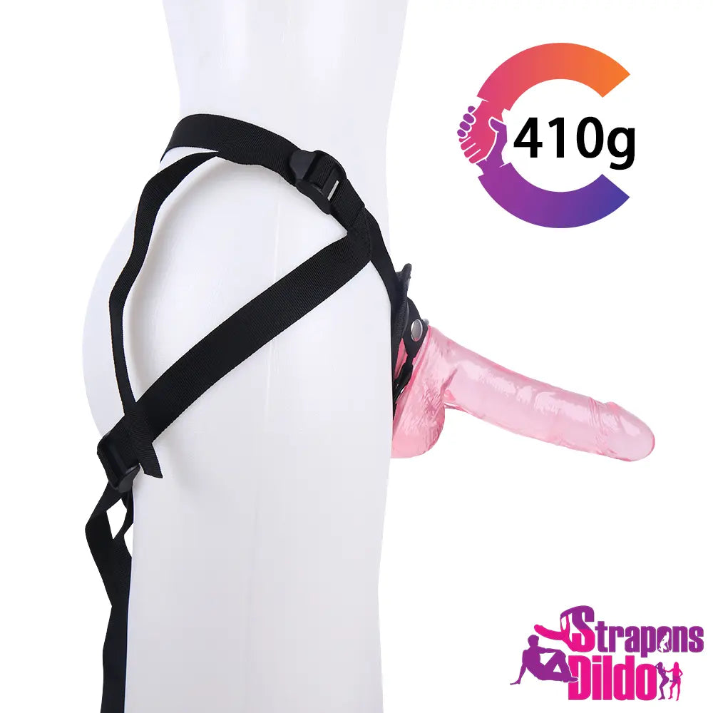 7.87in Realistic Skin Feeling Strap On Dildo For Vagina Anal Play - Strap ons Dildo