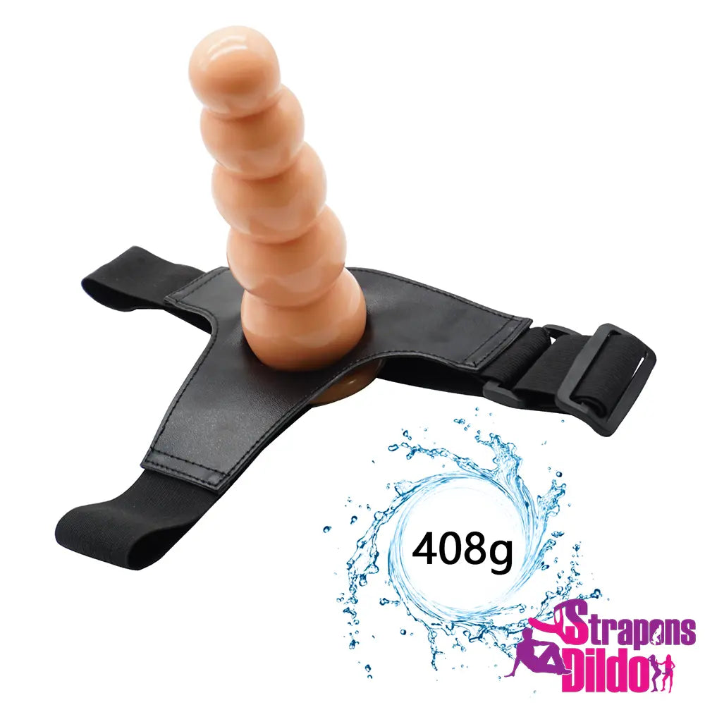 7.48in Top Quality Anal Beads Strap on Dildo For Adult Women Wearing - Strap ons Dildo