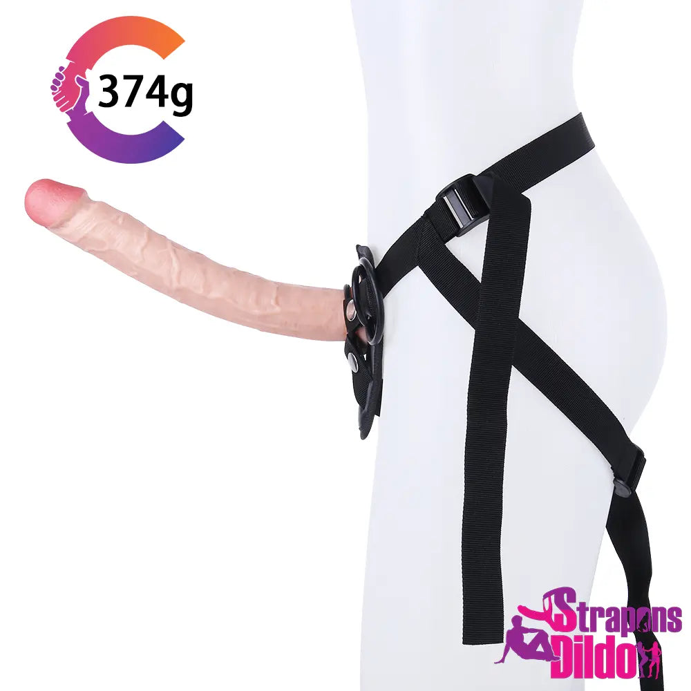 10.24in Realistic Big Strap On Dildo For Anus Vagina Sex Stimulation - Strap ons Dildo