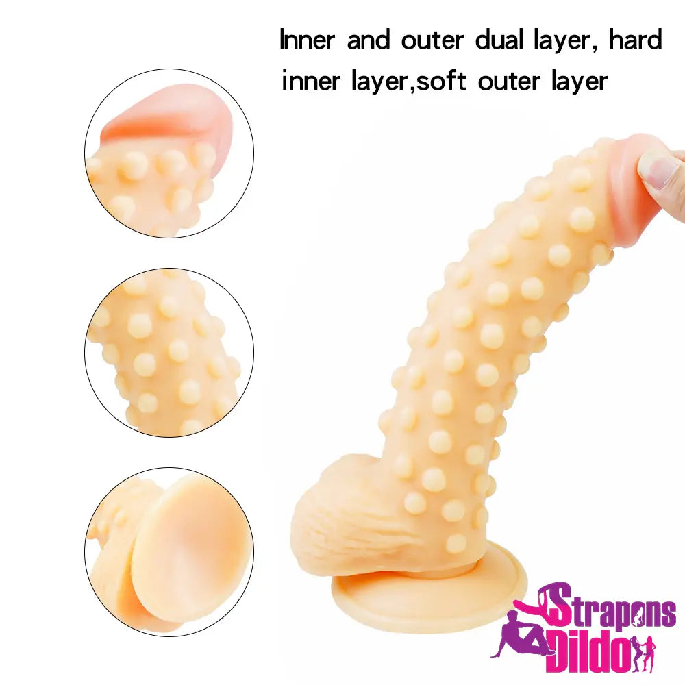 10.6in Big Spiked Fantasy Detachable Strap on Dildo For Adults Sex - Strap ons Dildo