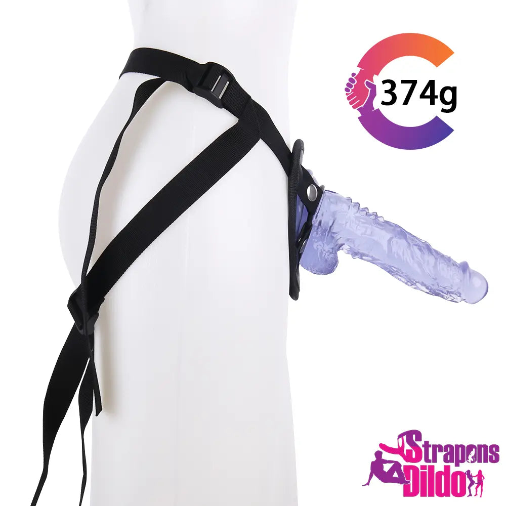 7.87in Realistic Skin Feeling Strap On Dildo G Spot Adult Sex Toy - Strap ons Dildo