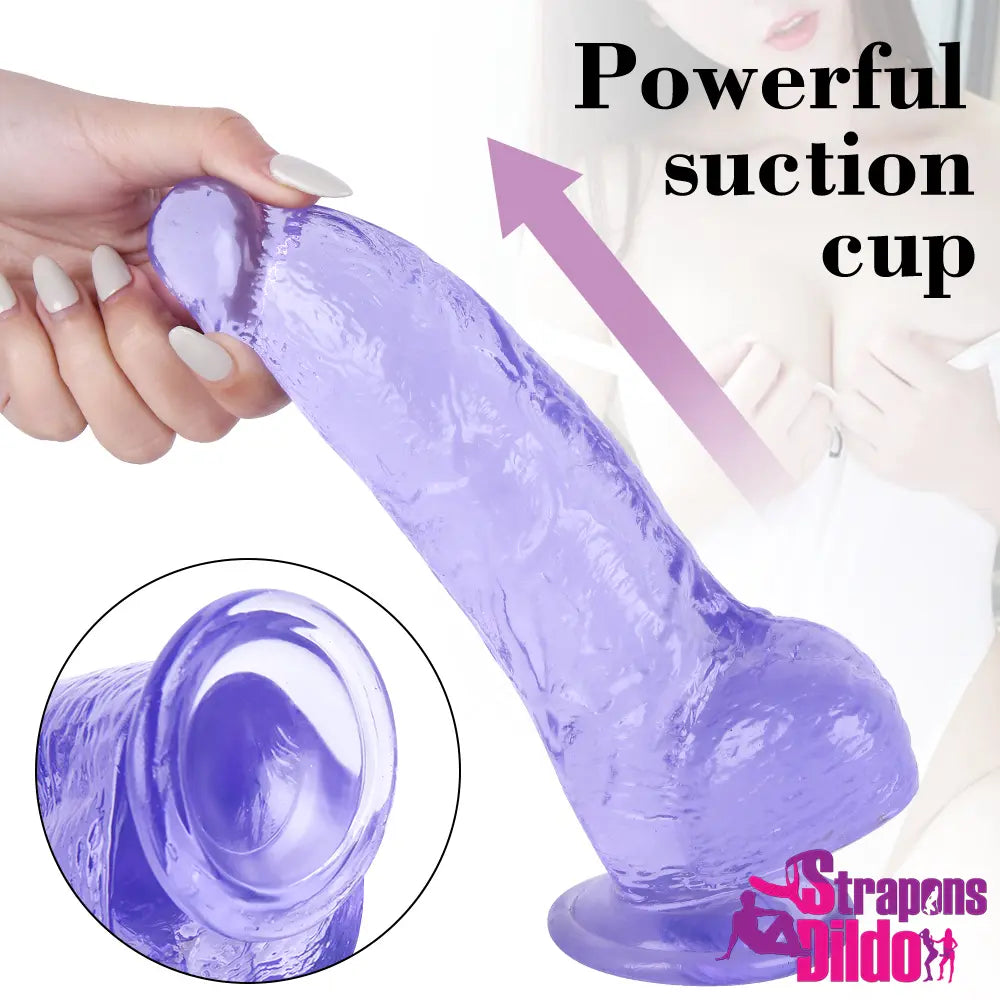 8.27in Real Strap On Dildo For Vagina Stimulation Love Adult Toy - Strap ons Dildo