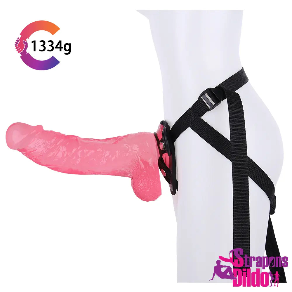 12in Real Touching Feeling Huge Strap On Dildo Adult Sex Toy - Strap ons Dildo