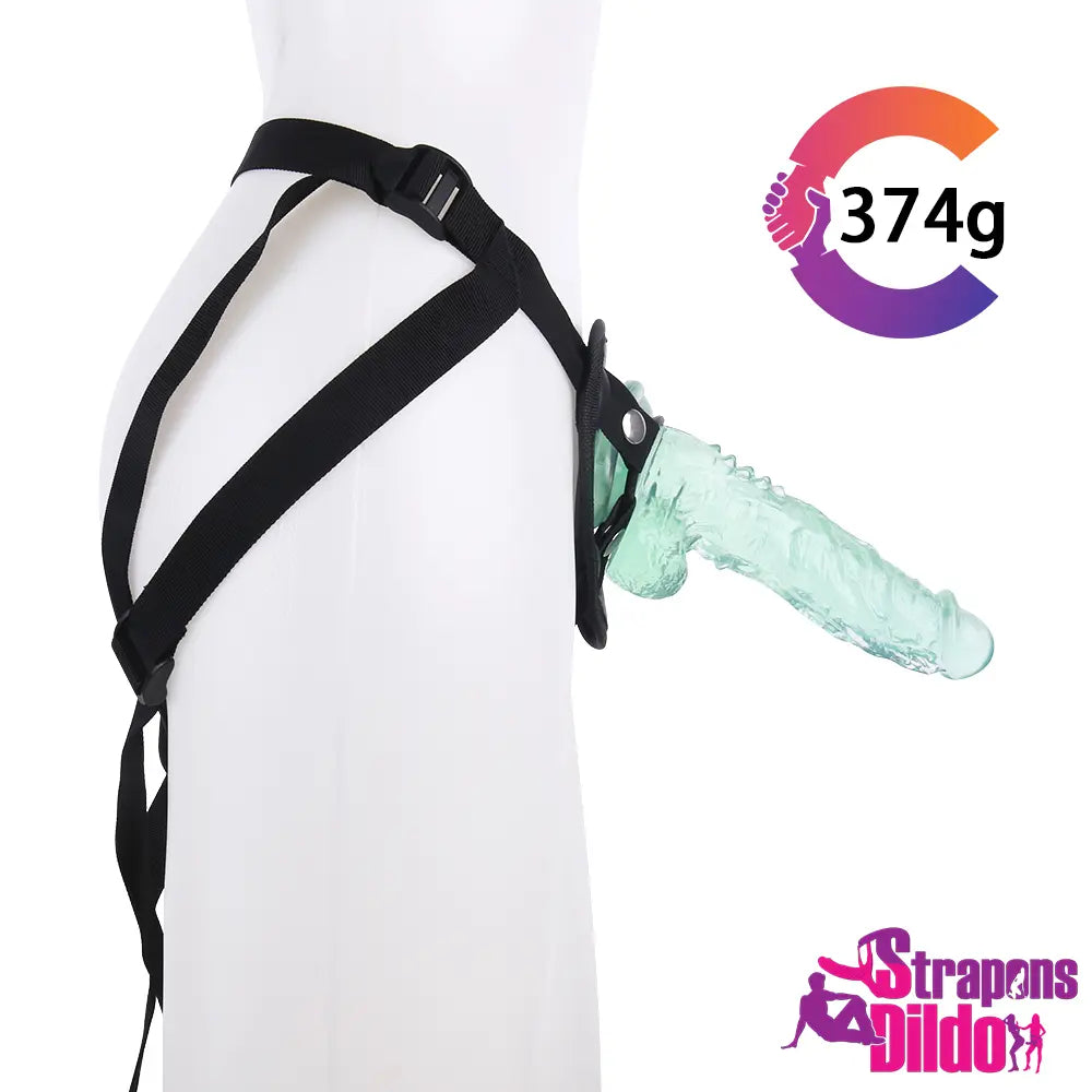 7.87in Realistic Skin Feeling Strap On Dildo G Spot Adult Sex Toy - Strap ons Dildo