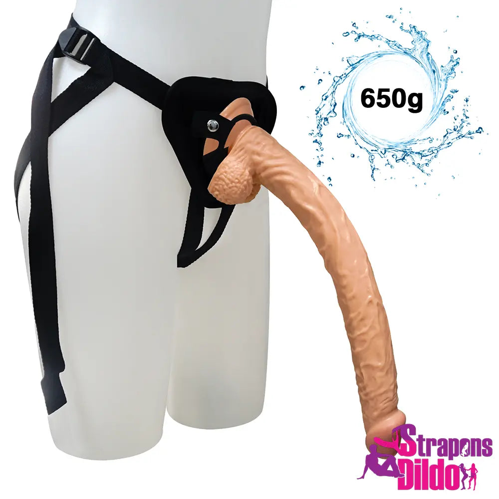 15.74in Super Long Realistic PVC Strap on Dildo For Women Gay - Strap ons Dildo