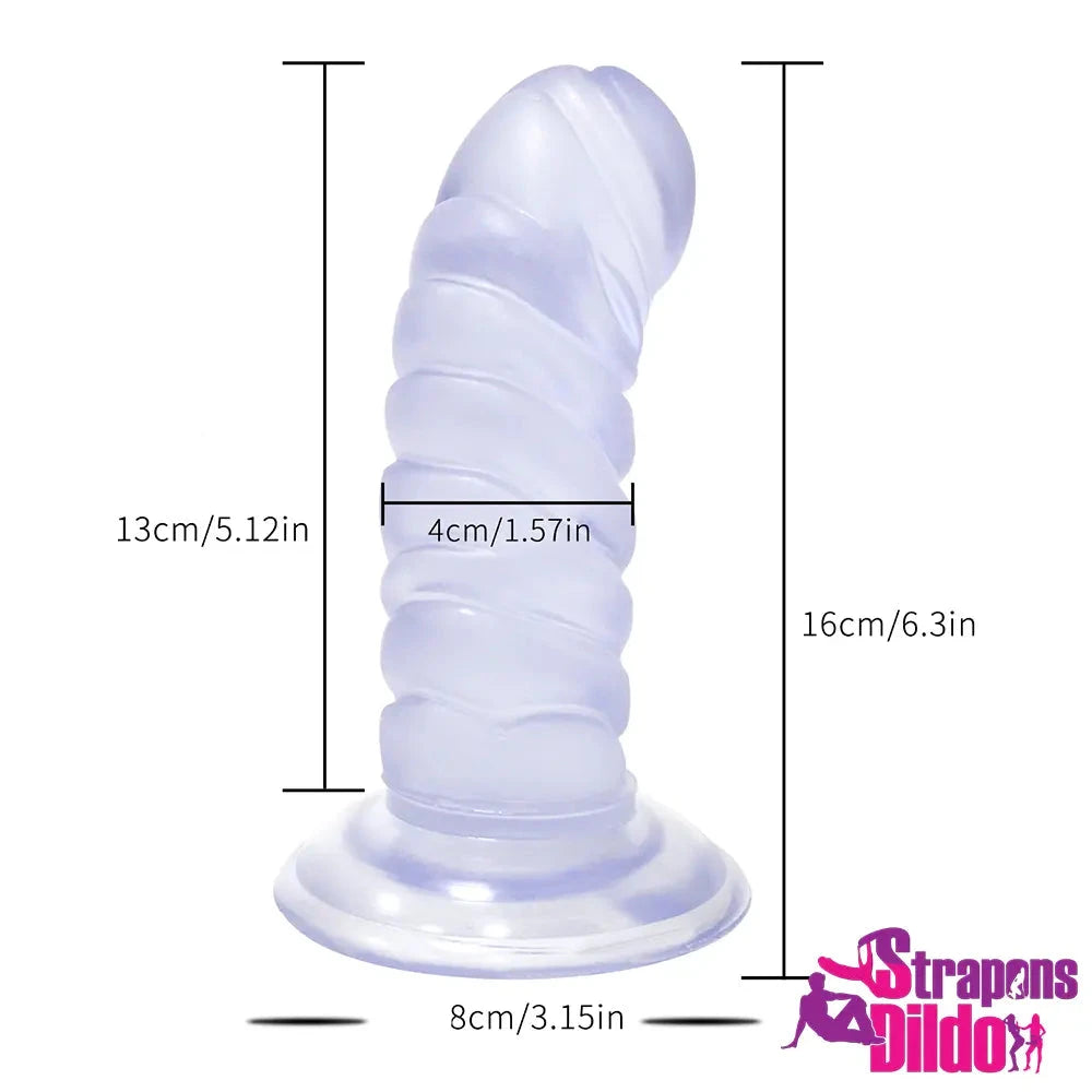 6.3in Small Short Detachable Dual layer Strap on Dildo For Women - Strap ons Dildo