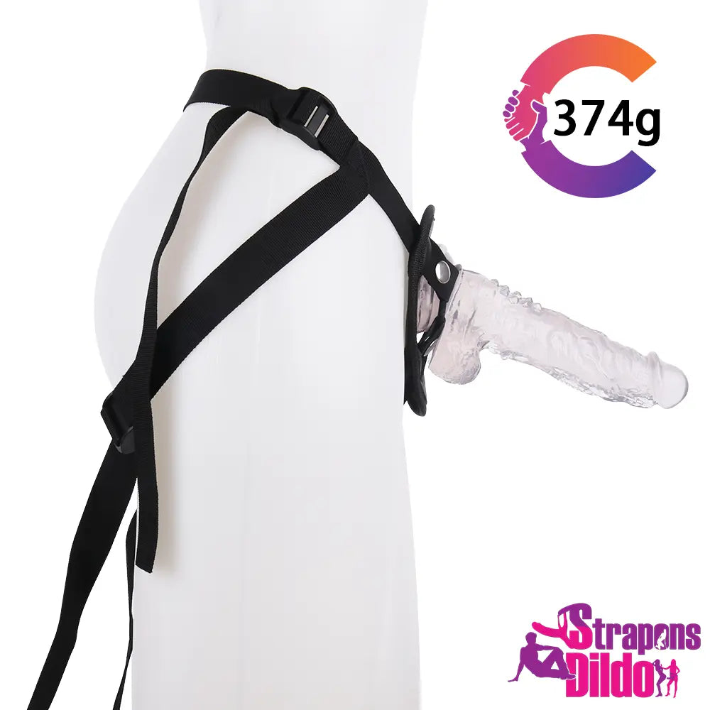 7.87in Realistic Skin Feeling Strap On Dildo G Spot Adult Sex Toy - Strap ons Dildo