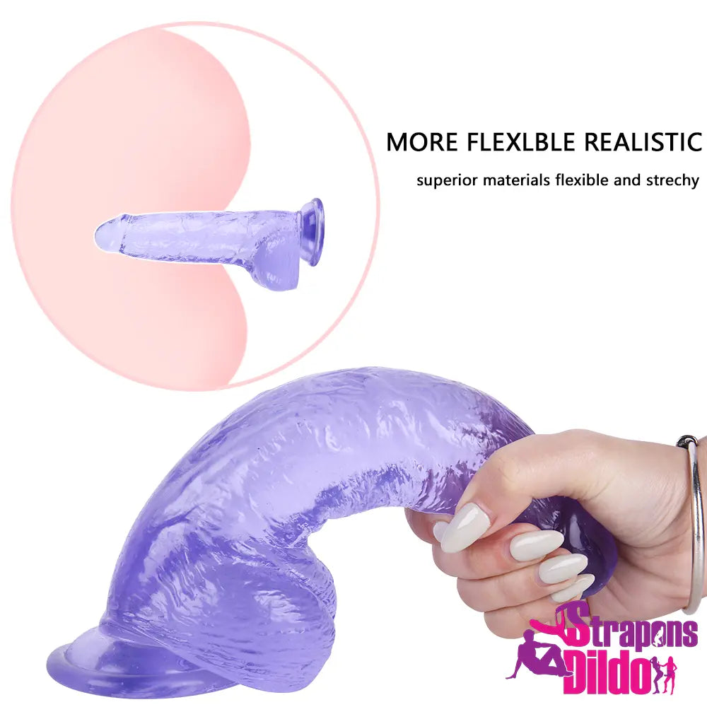 8.27in Real Strap On Dildo For Vagina Stimulation Love Adult Toy - Strap ons Dildo