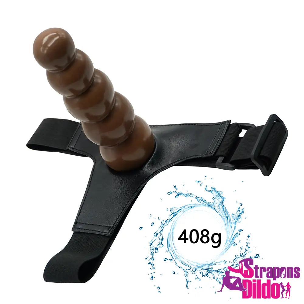 7.48in Top Quality Anal Beads Strap on Dildo For Adult Women Wearing - Strap ons Dildo