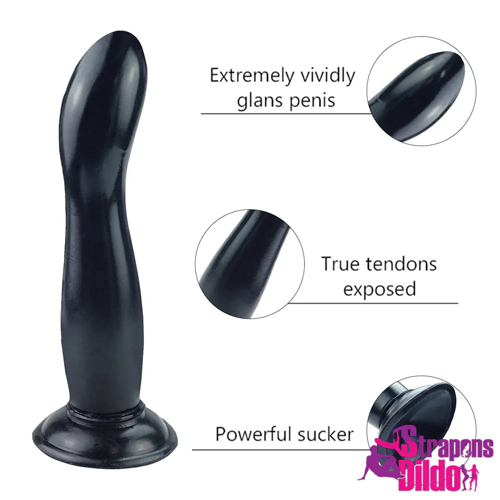 9.45in Soft Fruit Butt Plug Wearable Strap on Dildo For Masturbation - Strap ons Dildo