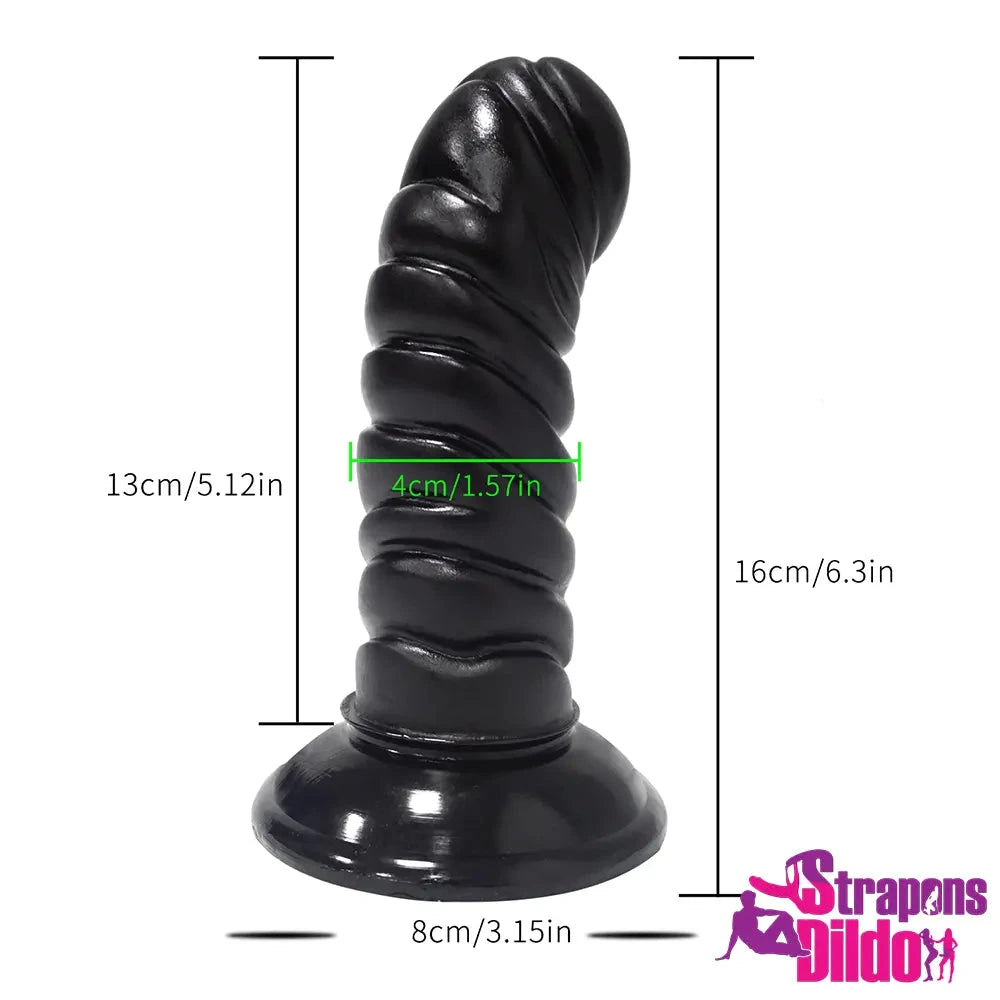 6.3in Small Short Detachable Dual layer Strap on Dildo For Women - Strap ons Dildo