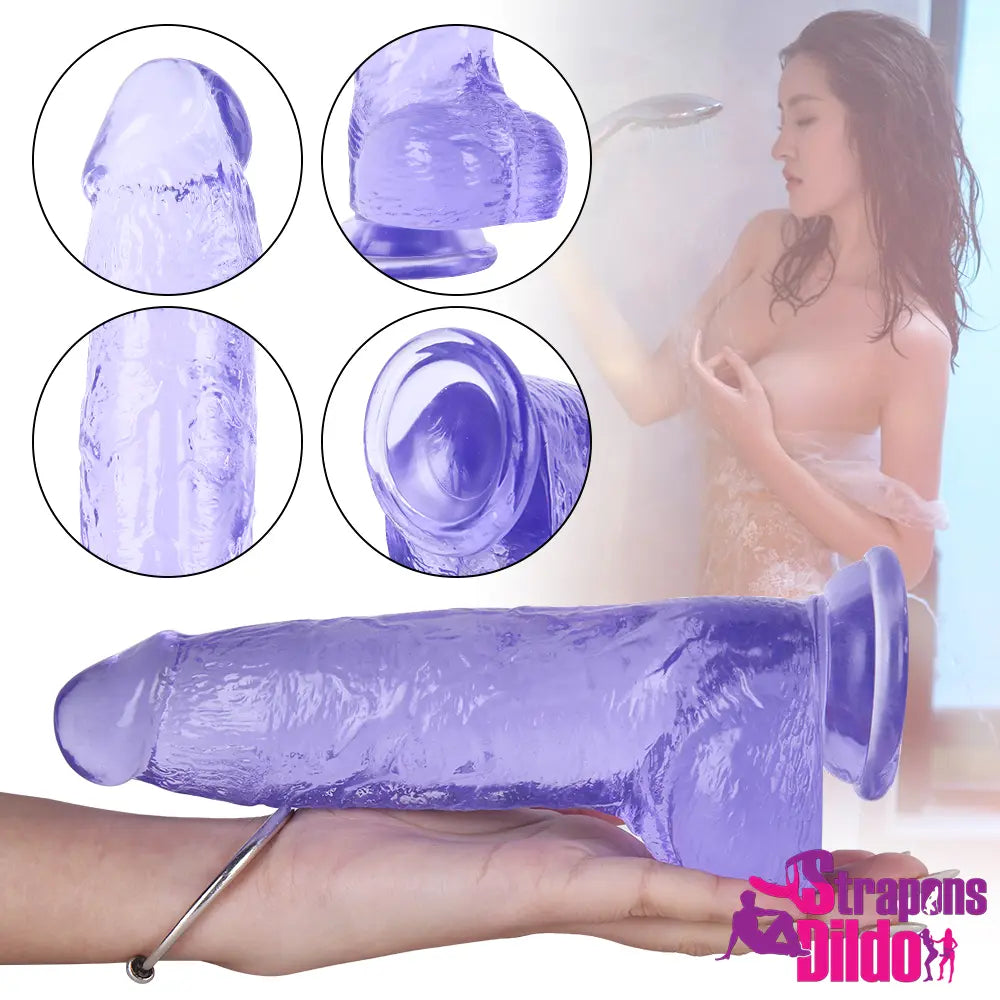 8.27in Real Strap On Dildo For Vagina Stimulation Love Adult Toy - Strap ons Dildo