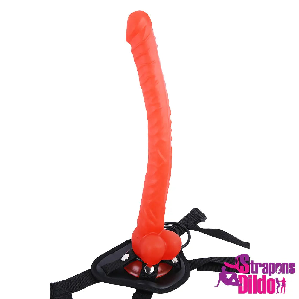 16.14in Lifelike Long Big Strap On Dildo For Anus Vagina Stimulation - Strap ons Dildo