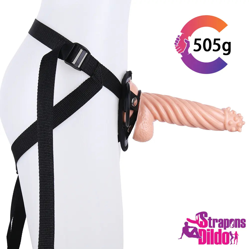 8.27in Spiked Big Strap On Dildo For Male Female Lesbian Fucking - Strap ons Dildo