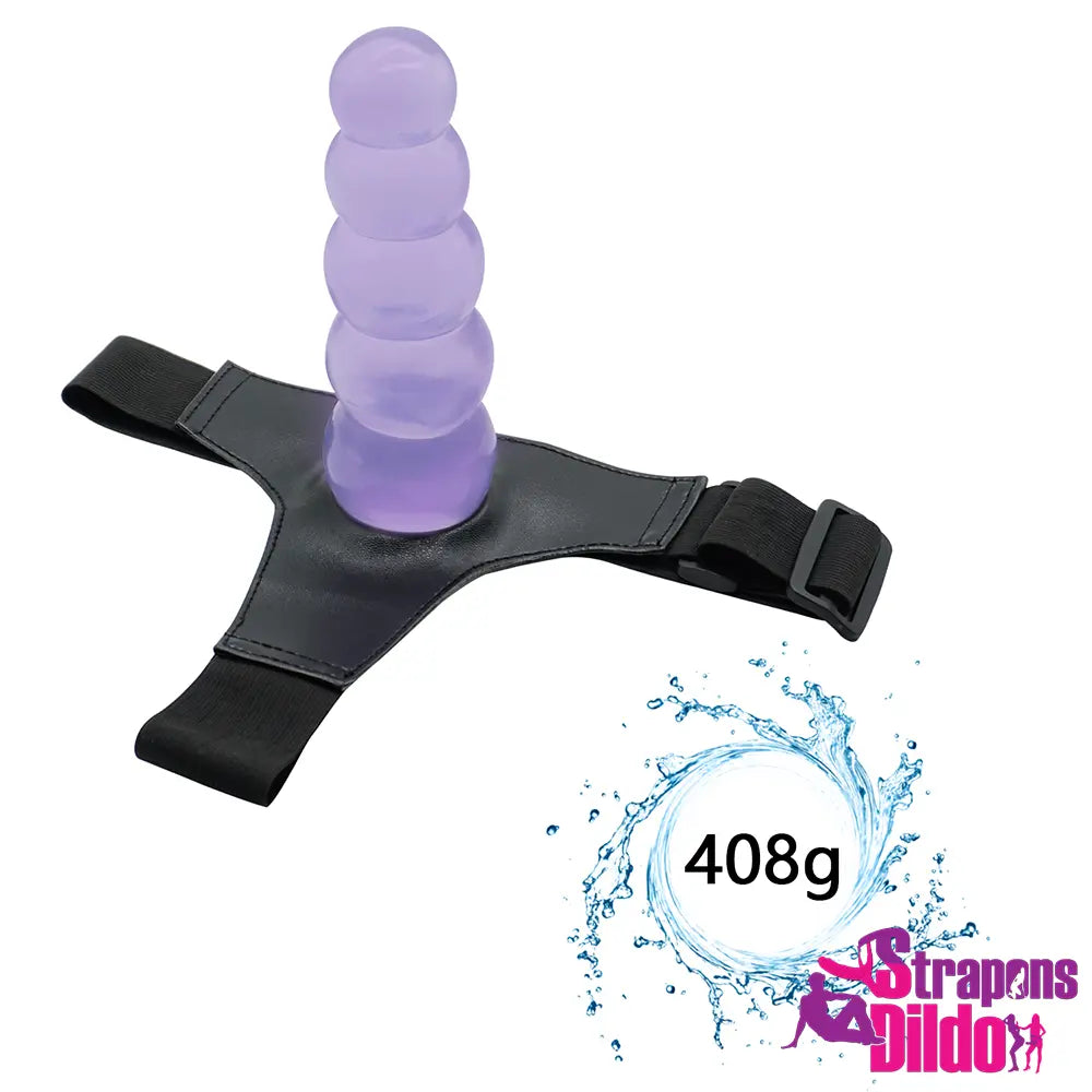 7.48in Top Quality Anal Beads Strap on Dildo For Adult Women Wearing - Strap ons Dildo