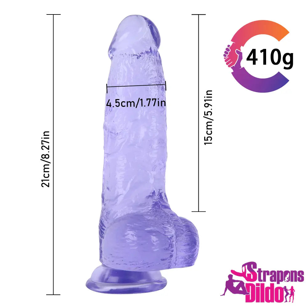 8.27in Real Strap On Dildo For Vagina Stimulation Love Adult Toy - Strap ons Dildo