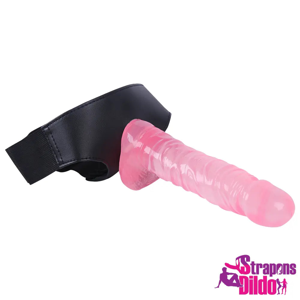 7.87in Real Hands-Free Strap On Dildo For Beginner Couple Gays Women - Strap ons Dildo