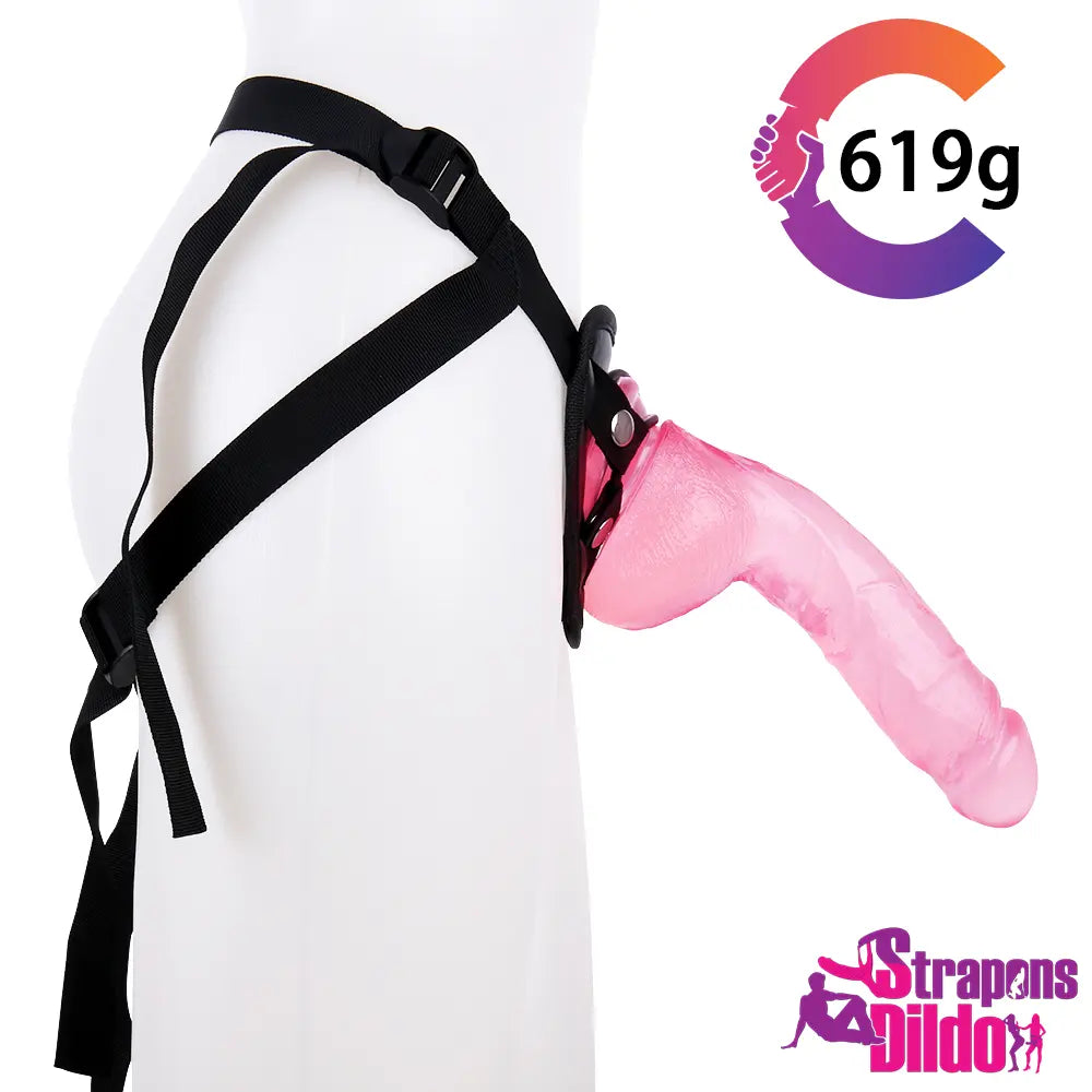 9.84in Realistic Big Strap On Dildo Dick Cock Dong Adult Sex Toy - Strap ons Dildo