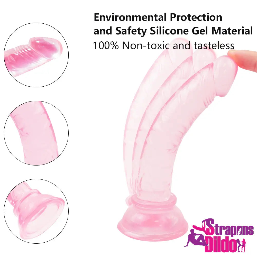 10.03in Wearble Big Lifelike Dildo Strap on Dildo For Women Masturbation - Strap ons Dildo