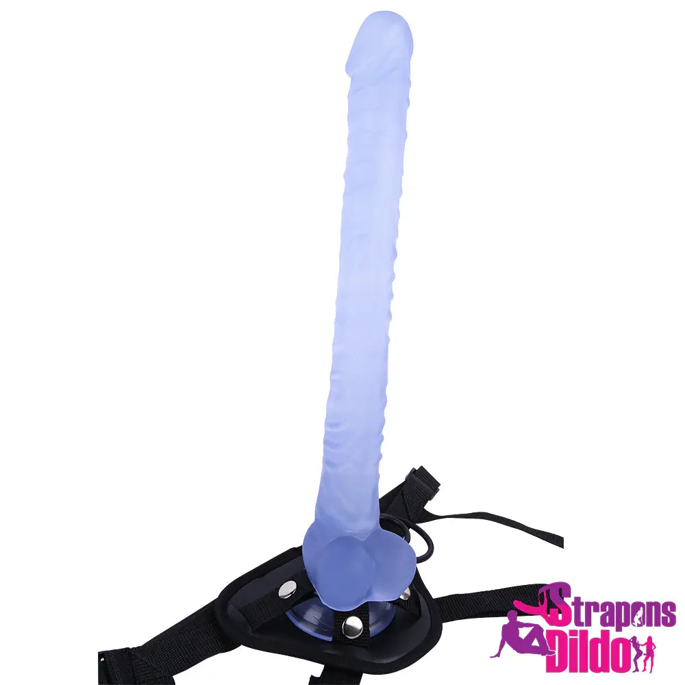 16.14in Lifelike Long Big Strap On Dildo For Anus Vagina Stimulation - Strap ons Dildo