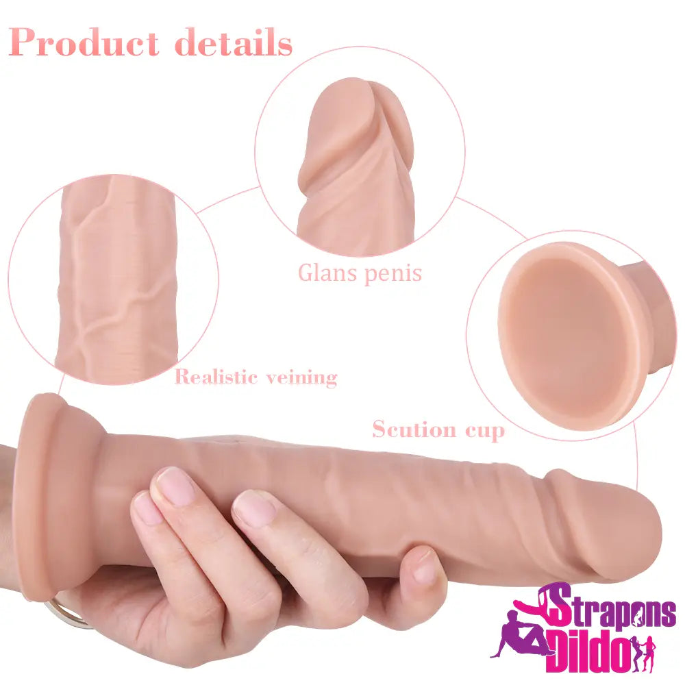 7.48in Realistic Quality Strap On Dildo For Women Female Masturbator - Strap ons Dildo