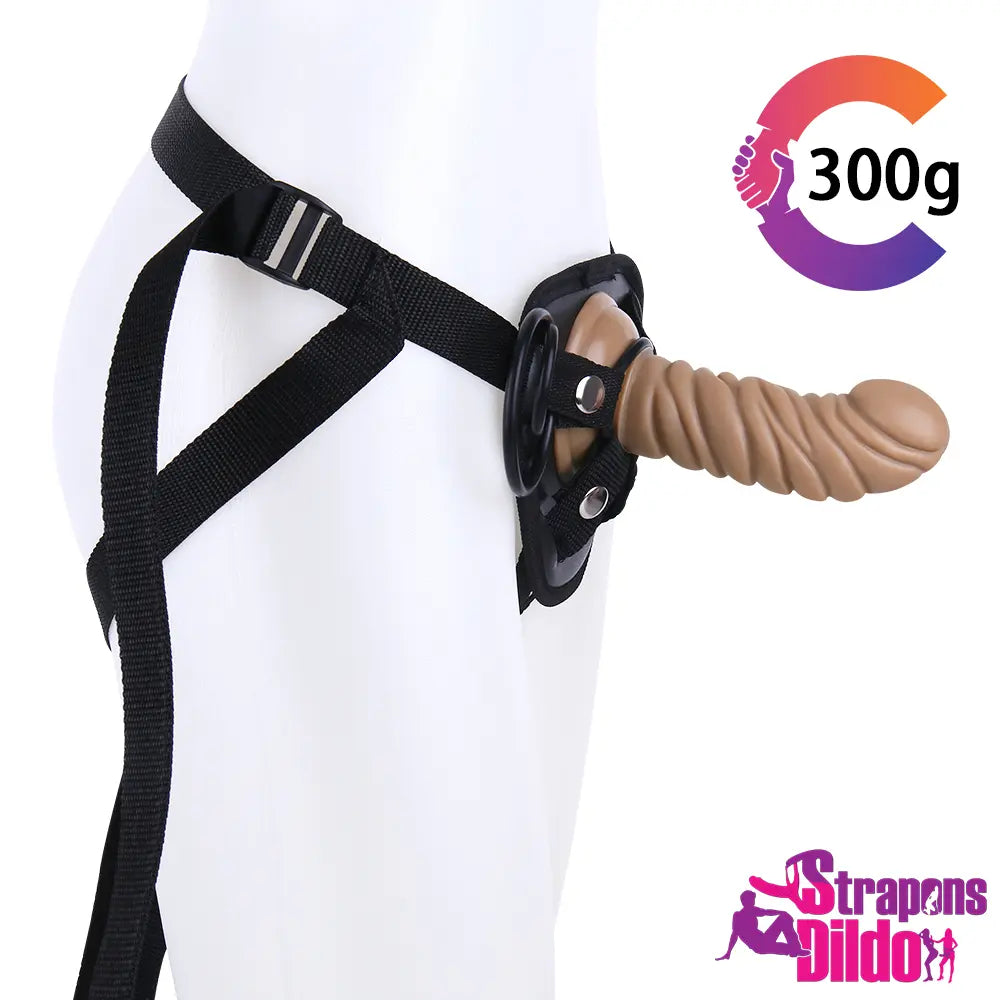 5.91in Fantasy Small Strap On Dildo For G-spot Stimulate Sex Toy - Strap ons Dildo