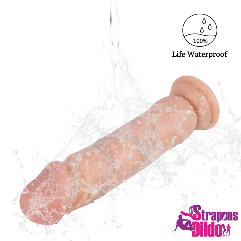 7.48in Real Feeling Flaccid Strap On Dildo For Women Massage Love Toy - Strap ons Dildo