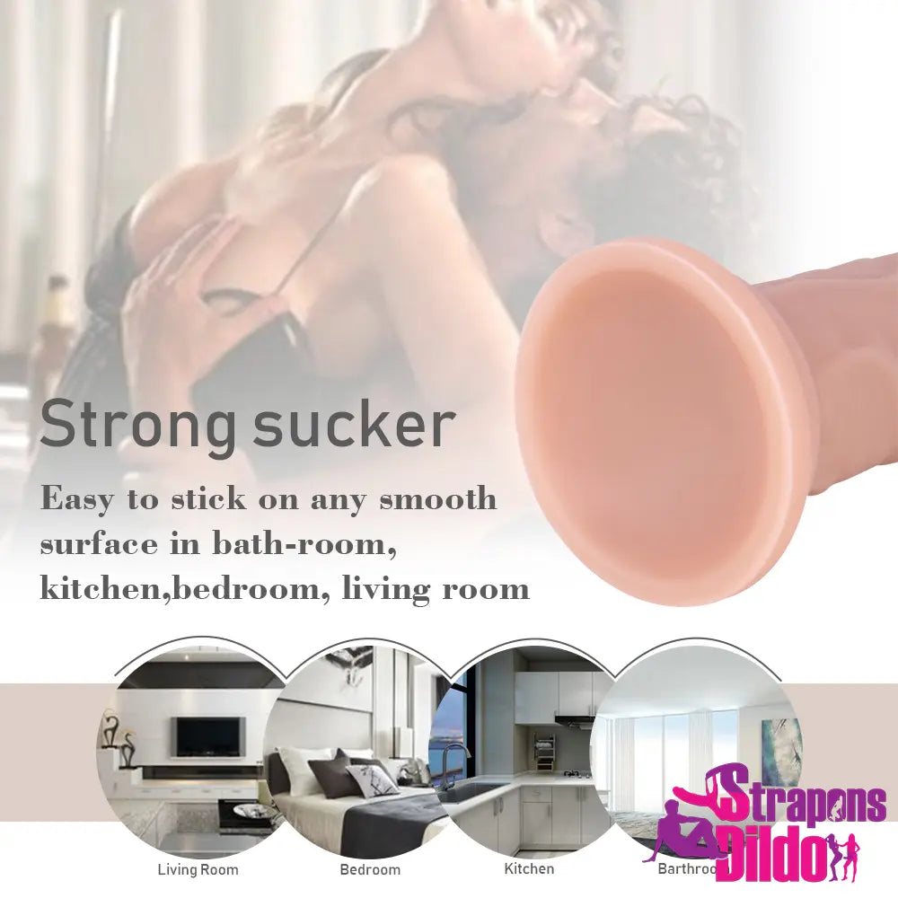 7.48in Realistic Quality Strap On Dildo For Women Female Masturbator - Strap ons Dildo