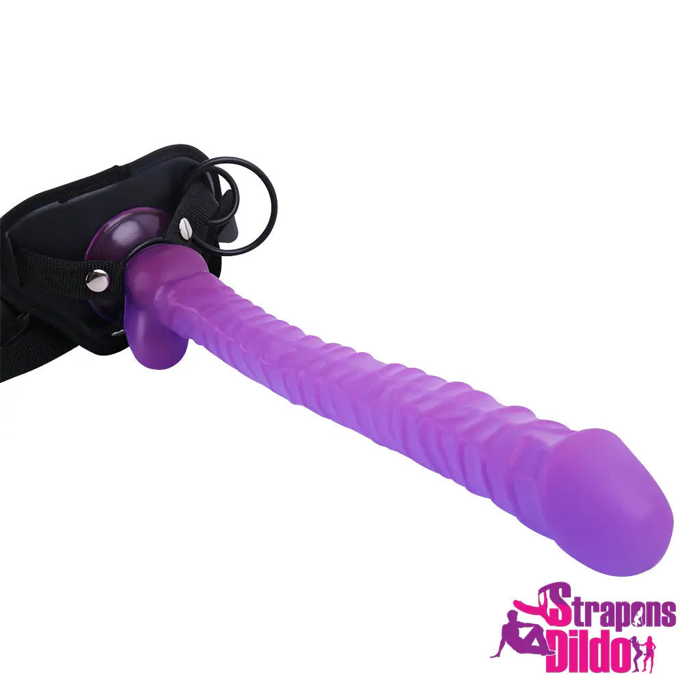 16.14in Lifelike Long Big Strap On Dildo For Anus Vagina Stimulation - Strap ons Dildo