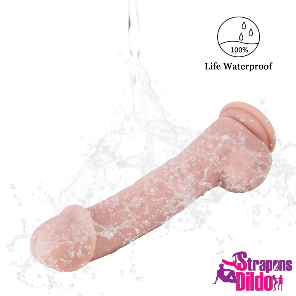 9.45in Realistic Quality Large Strap On Dildo For Women Female Masturbator - Strap ons Dildo