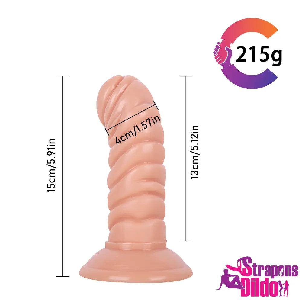 5.91in Fantasy Small Strap On Dildo For G-spot Stimulate Sex Toy - Strap ons Dildo