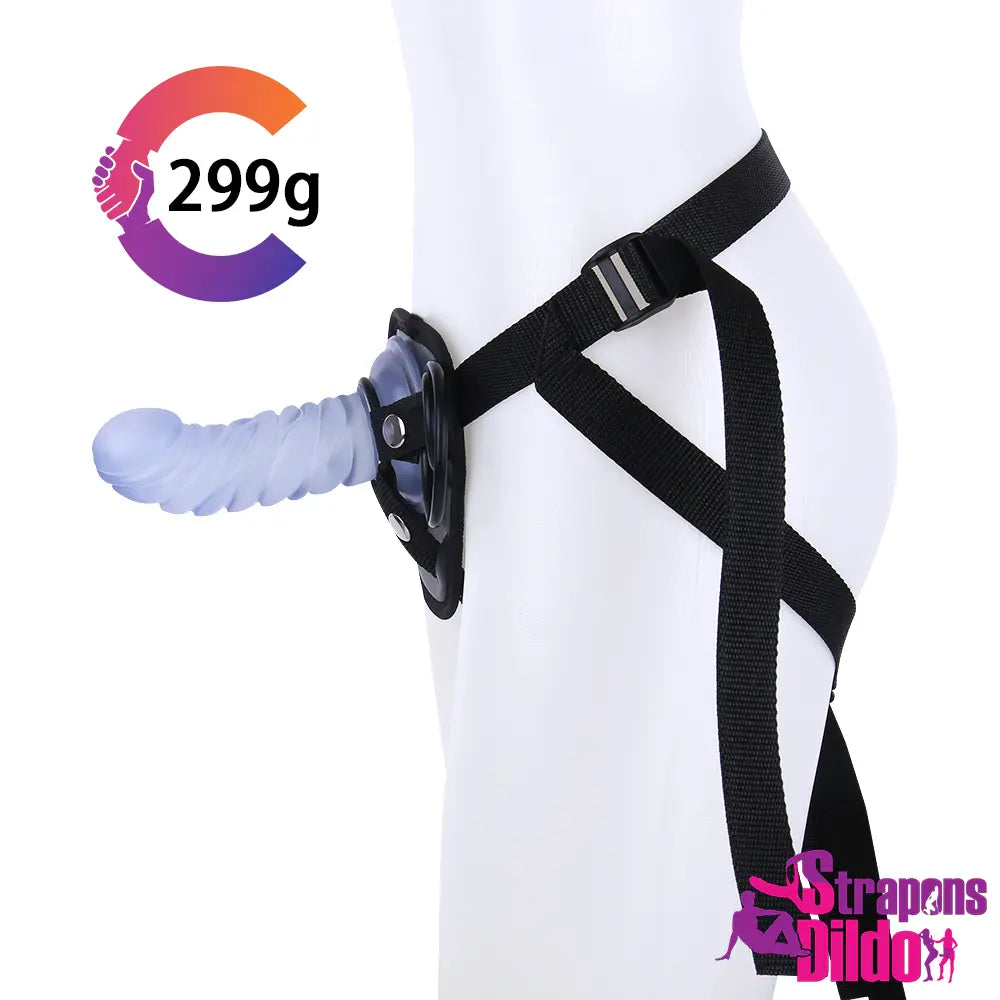 5.91in Fantasy Small Strap On Dildo For G-spot Stimulate Sex Toy - Strap ons Dildo