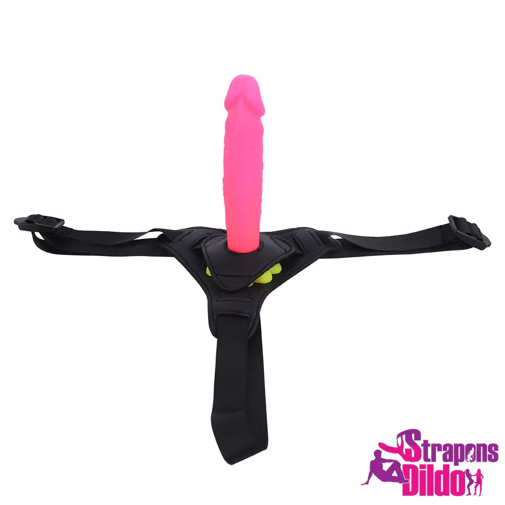 5.9in Real Feeling Soft Small Strap On Dildo With Sucker Cup Love Toy - Strap ons Dildo