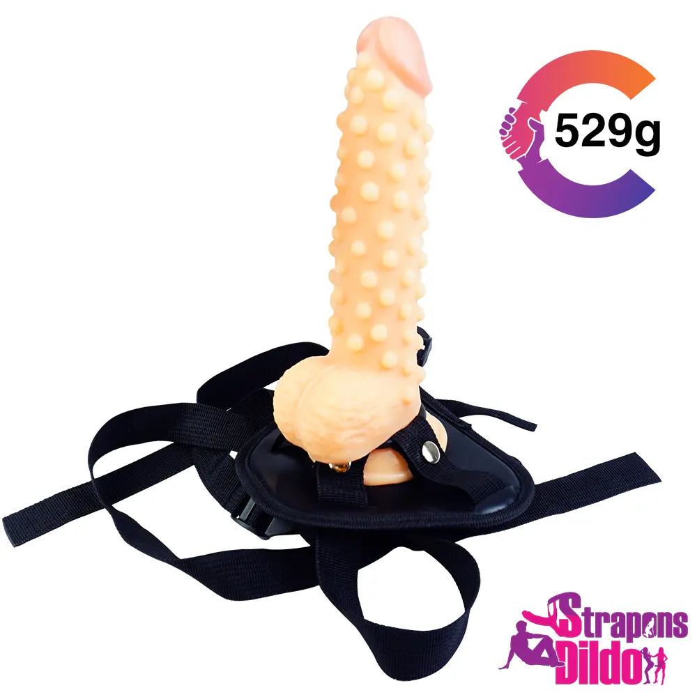 10.6in Big Spiked Fantasy Detachable Strap on Dildo For Adults Sex