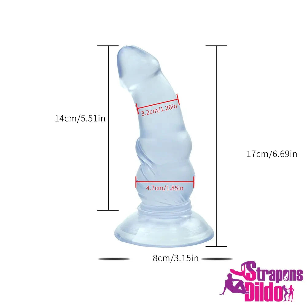 6.69in Bullet Design Detachable Strap on Dildo Butt Plug For Sex Play - Strap ons Dildo