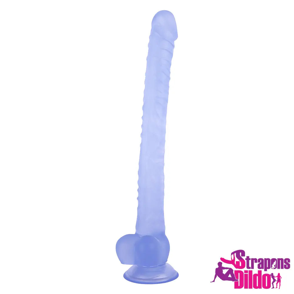 16.14in Lifelike Long Big Strap On Dildo For Anus Vagina Stimulation - Strap ons Dildo