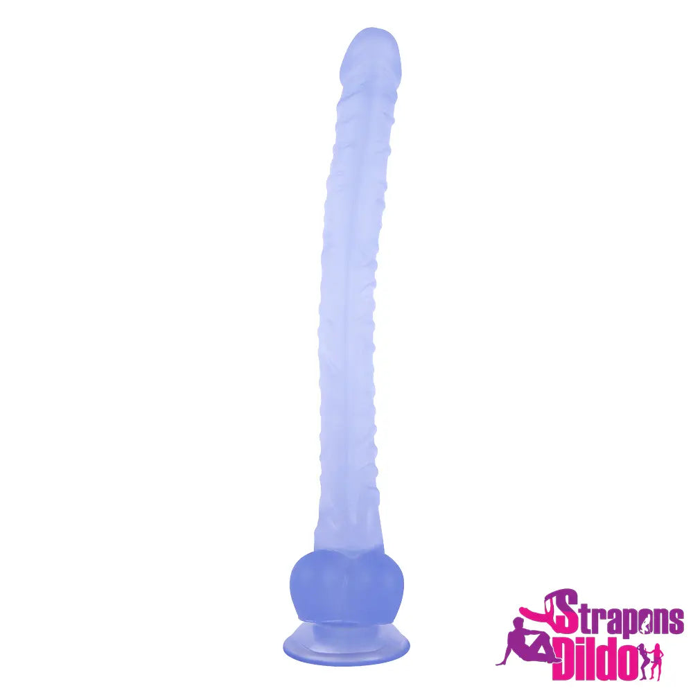 16.14in Lifelike Long Big Strap On Dildo For Anus Vagina Stimulation - Strap ons Dildo